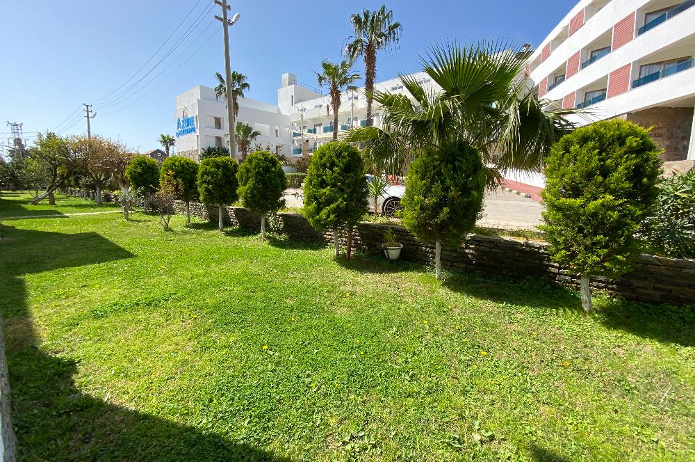Bodrum Kadıkalesi Sahilinde Özel Kum Plajlı Site İçinde Denize 150m Mesafede Full Eşyalı Kiralık Dubleks Yazlık