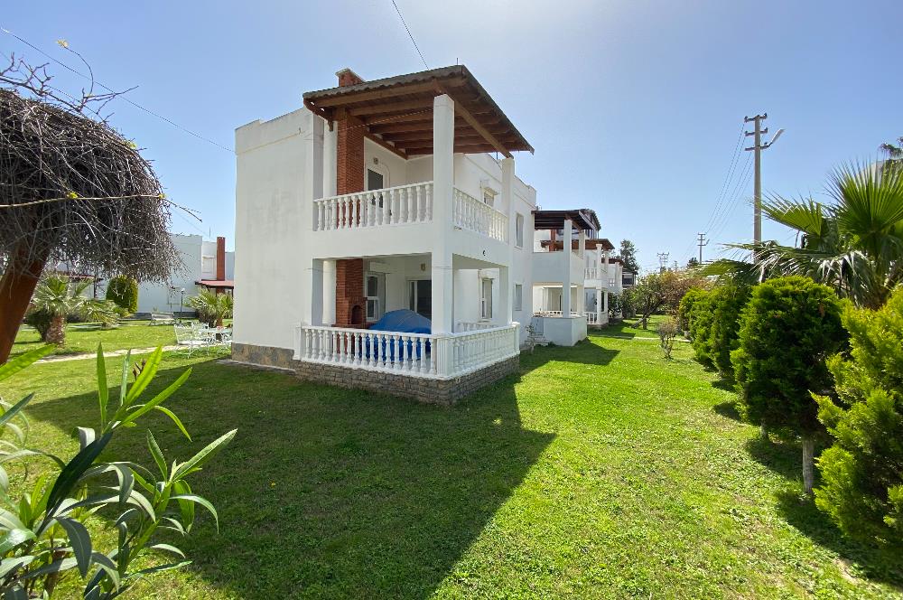 Bodrum Kadıkalesi Sahilinde Özel Kum Plajlı Site İçinde Denize 150m Mesafede Full Eşyalı Kiralık Dubleks Yazlık