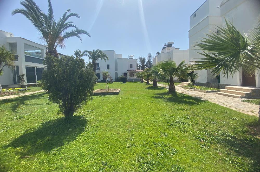 Bodrum Kadıkalesi Sahilinde Özel Kum Plajlı Site İçinde Denize 150m Mesafede Full Eşyalı Kiralık Dubleks Yazlık