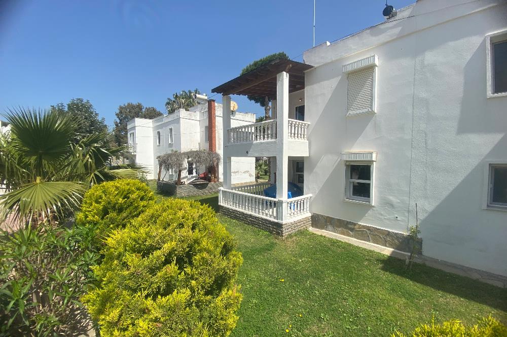 Bodrum Kadıkalesi Sahilinde Özel Kum Plajlı Site İçinde Denize 150m Mesafede Full Eşyalı Kiralık Dubleks Yazlık
