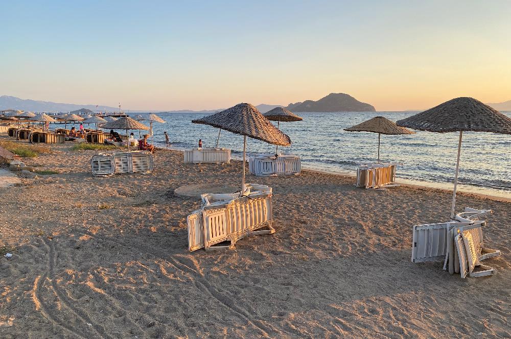 Bodrum Kadıkalesi Sahilinde Özel Kum Plajlı Site İçinde Denize 150m Mesafede Full Eşyalı Kiralık Dubleks Yazlık