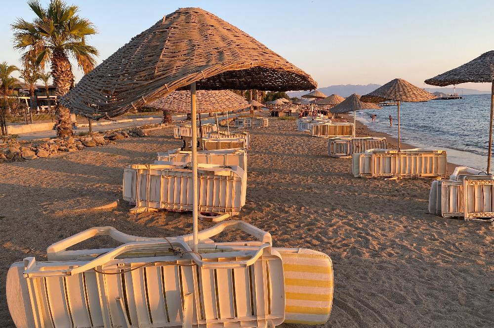 Bodrum Kadıkalesi Sahilinde Özel Kum Plajlı Site İçinde Denize 150m Mesafede Full Eşyalı Kiralık Dubleks Yazlık
