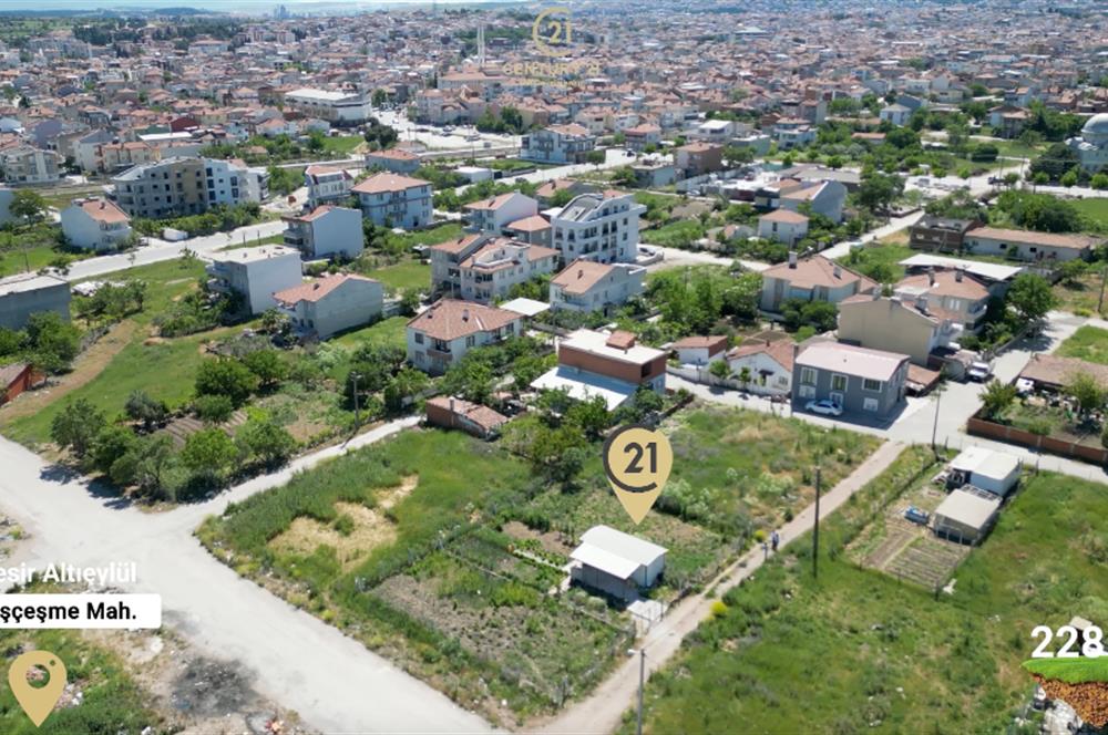 CENTURY21 BAL'DAN BALIKESİR GÜMÜŞÇEŞME MAH.'de SATILIK ARSA