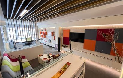 Emsalsiz Özel Tasarım Eşyalı Ofis Katı