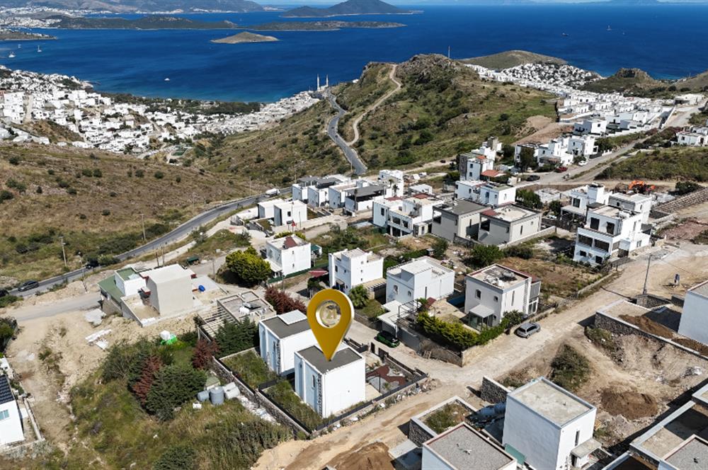 Bodrum Bağla’da Sıfır 3+1 Müstakil Satılık Dubleks