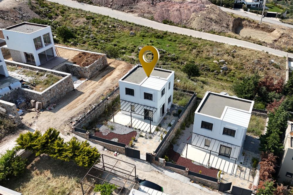 Bodrum Bağla’da Sıfır 3+1 Müstakil Satılık Dubleks