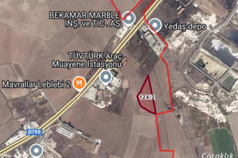 Kadırıkırı Köyü Ankara Yoluna Yakın 14.155 M2 Satılık Tarla!