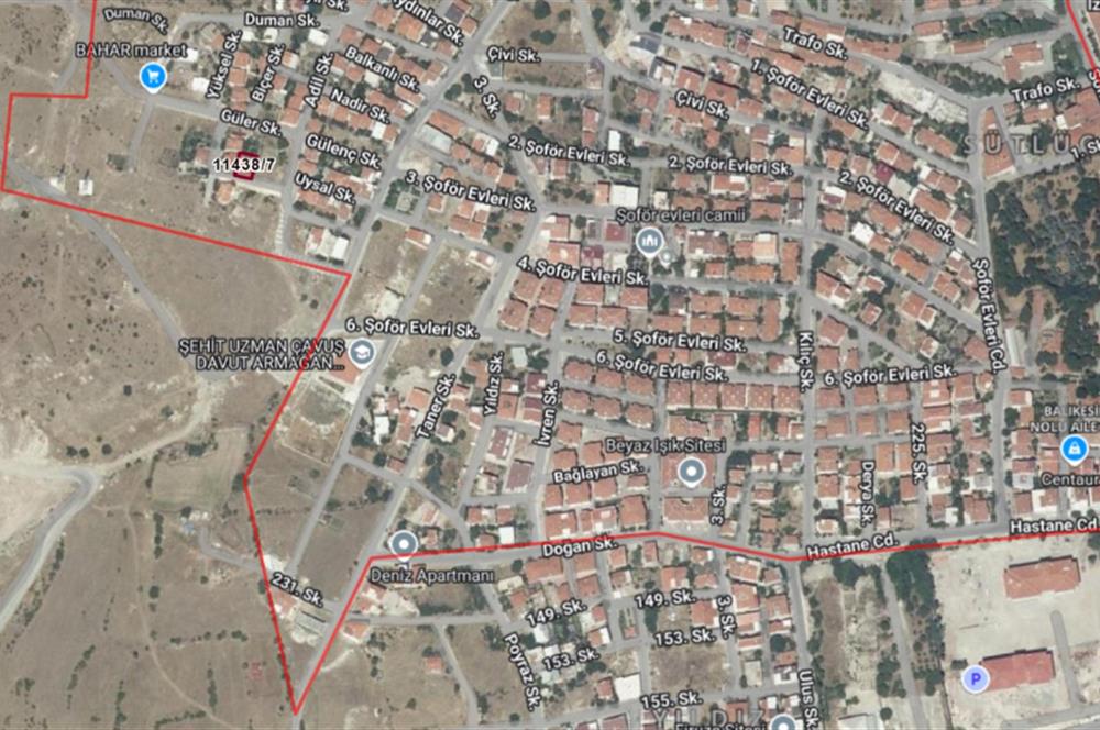 C21 BAL'dan SÜTLÜCE MAHALLESİNDE TEMELDEN 2+1 DAİRELER