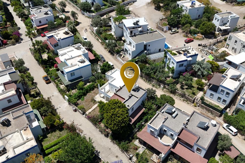 Bodrum Akyarlar Bahçe İçerisinde 4+2 Satılık Müstakil Dubleks