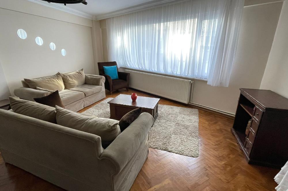 MODA'DA ÇİFT CEPHELİ 2+1 EŞYALI KİRALIK DAİRE
