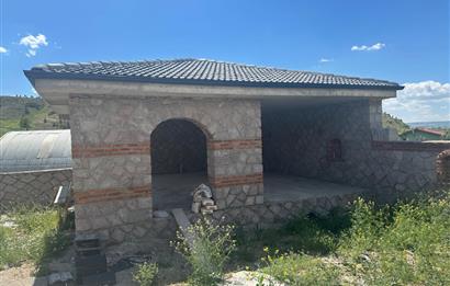 GÖLBAŞI OĞULBEY'DE ÖZEL YAPIM TAŞ EVİ BULUNAN HOBİ BAHÇESİ !!!
