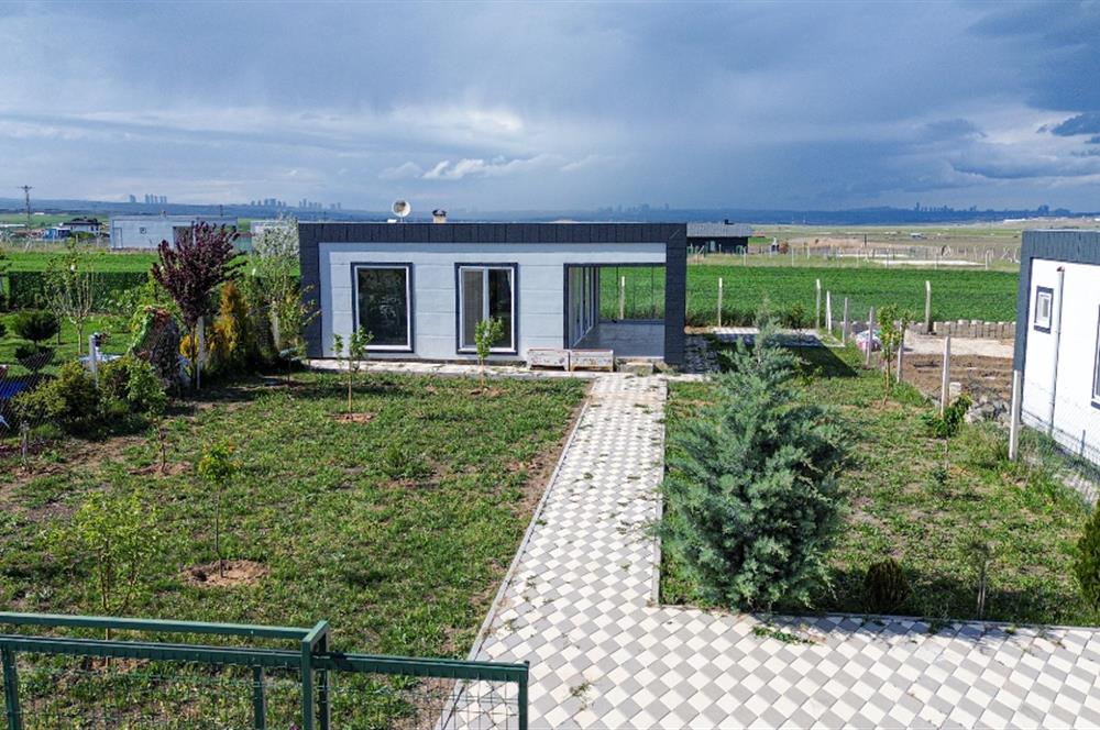 AYGÜN ÖZDEMİR`DEN SATILIK HOBİ BAHÇESİ İÇERİSİNDE 2+1 EV 
