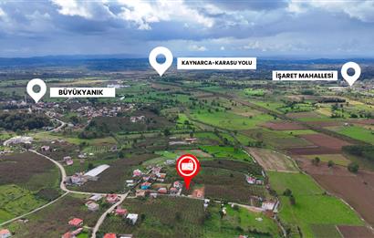 KAYNARCA BÜYÜKYANIK’ta 1000 m2 Yola Cepheli Doğa Manzaralı İmarlı Arsa