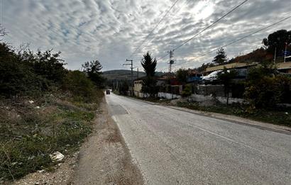 C21 Cius; Umurbey'de Yola Cephe Yatırımlık Satılık Tarla