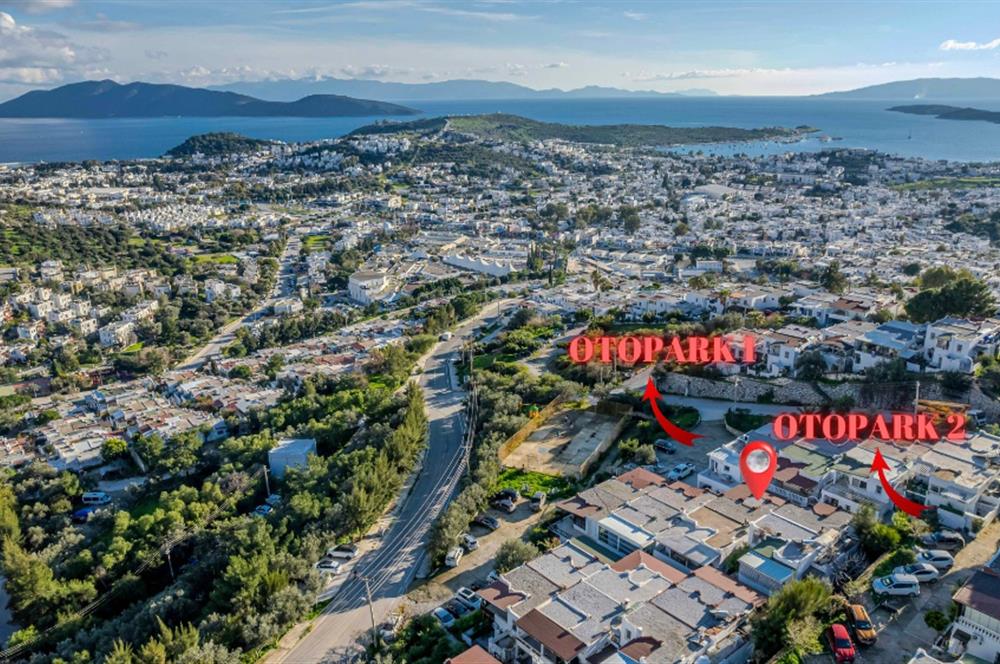 ACİL ! 360° BODRUM KALE & DENİZ MANZARALI GENİŞ DUBLEKS EV