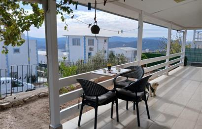 1245346266 Bodrum Adabükü Gümüşkum Sitesinde Göl Manzaralı Müstakil