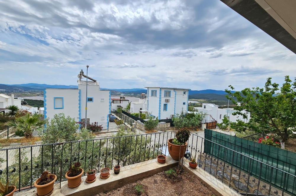 1245346266 Bodrum Adabükü Gümüşkum Sitesinde Göl Manzaralı Müstakil