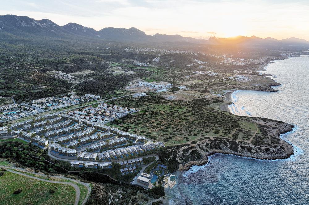 Girne Esentepe Denize Sıfır Projede Satılık Lüks Stüdyo Daire