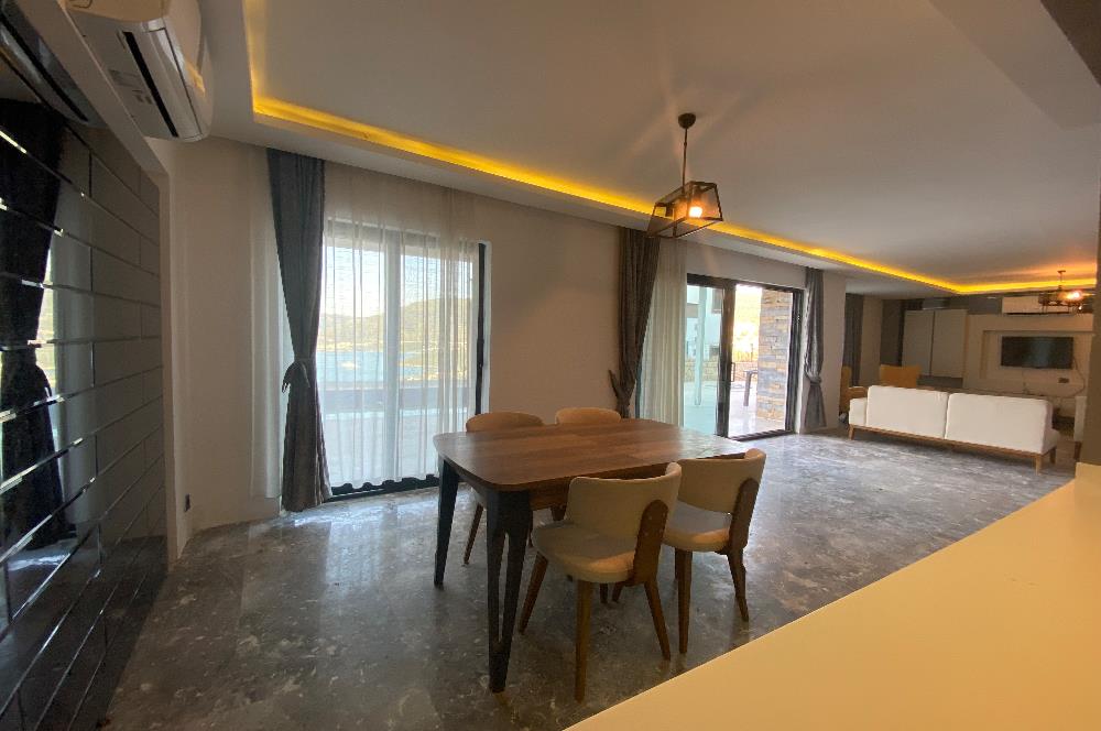 Bodrum Torba’da Kiralık Tüm Katlardan Deniz Manzaralı ve Özel Havuzlu Müstakil 5+1 Lüks Villa