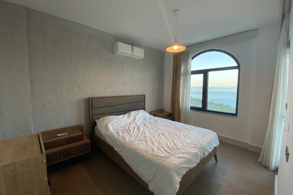Bodrum Torba’da Kiralık Tüm Katlardan Deniz Manzaralı ve Özel Havuzlu Müstakil 5+1 Lüks Villa