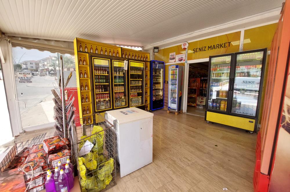 Datça Merkezde İşlek Konumda Devren Kiralık Market