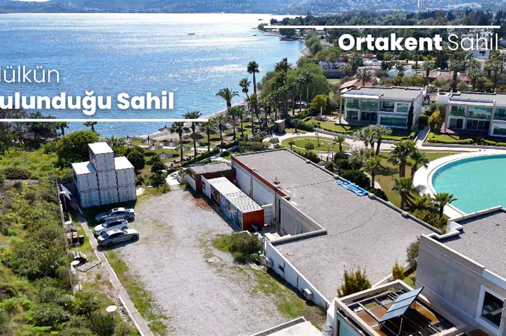 Ortakentte Denize 20 Adım Mesafede Müstakil Villa