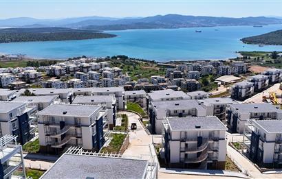 Kıyıkışlacık Iasos Marin Sitesinde Deniz Manzaralı Daire