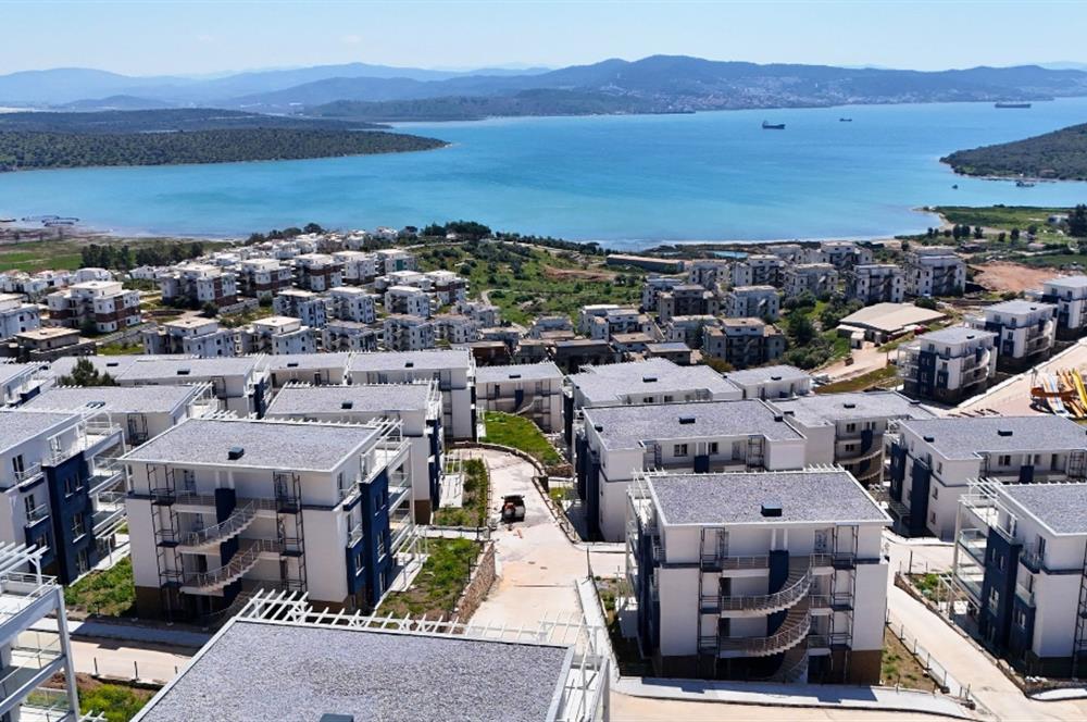 Kıyıkışlacık Iasos Marin Sitesinde Deniz Manzaralı Daire