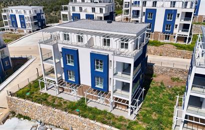 Kıyıkışlacık Iasos Marin Sitesinde Deniz Manzaralı Daire