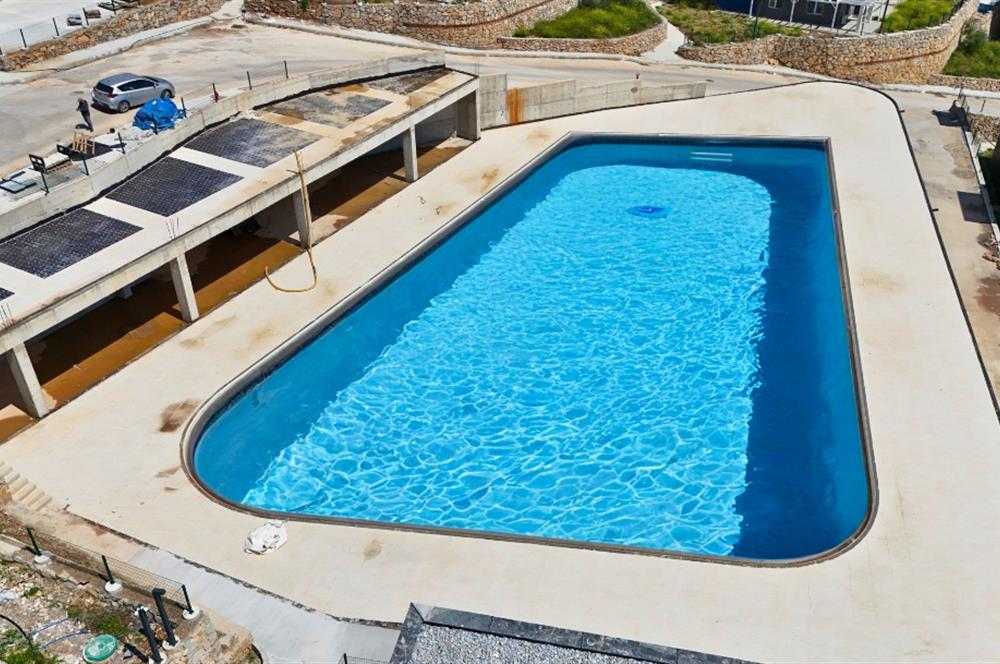 Kıyıkışlacık Iasos Marin Sitesinde Deniz Manzaralı Daire