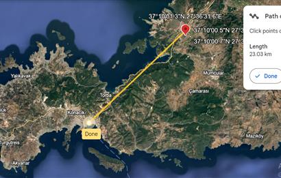 Muğla, Milas, Meşelik'te 728 m² Satılık İmarlı Arsa!