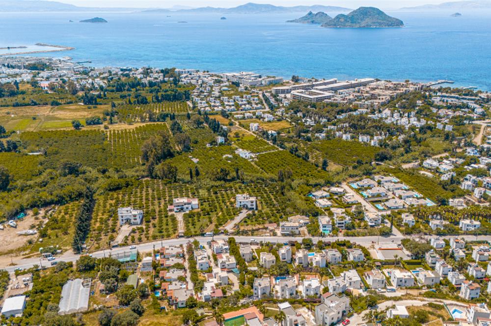 BODRUM KADIKALESİ'NDE SATILIK TAM MÜSTAKİL HAVUZLU VİLLA