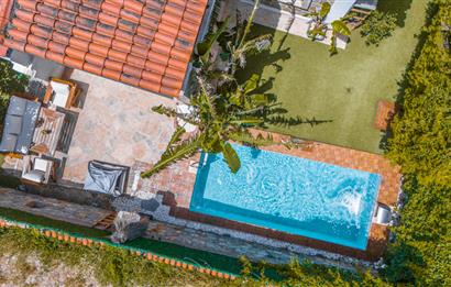 BODRUM KADIKALESİ'NDE SATILIK TAM MÜSTAKİL HAVUZLU VİLLA