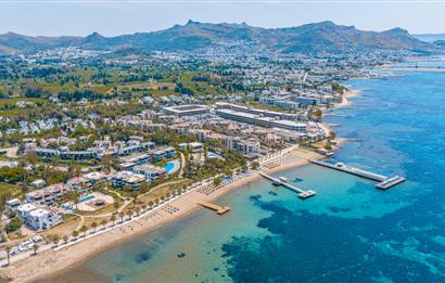 BODRUM KADIKALESİ'NDE SATILIK TAM MÜSTAKİL HAVUZLU VİLLA