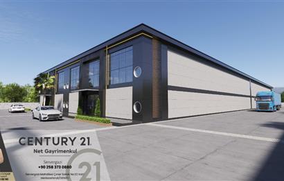 C21 NET'TEN Sanayi Yatırımcılarına Özel! 662 m² Fabrika Holleri