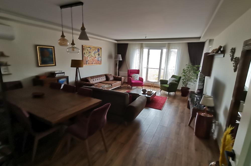 ÇAMLICA ŞEHRİ SEFA KONUTLARINDA 135m2 NET 3+1 GÜVENLİKLİ HAVUZLU