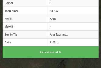 Samsun Atakum Büyükoyumca'da 5 Kat İmarlı 589 m2 Köşe Parsel