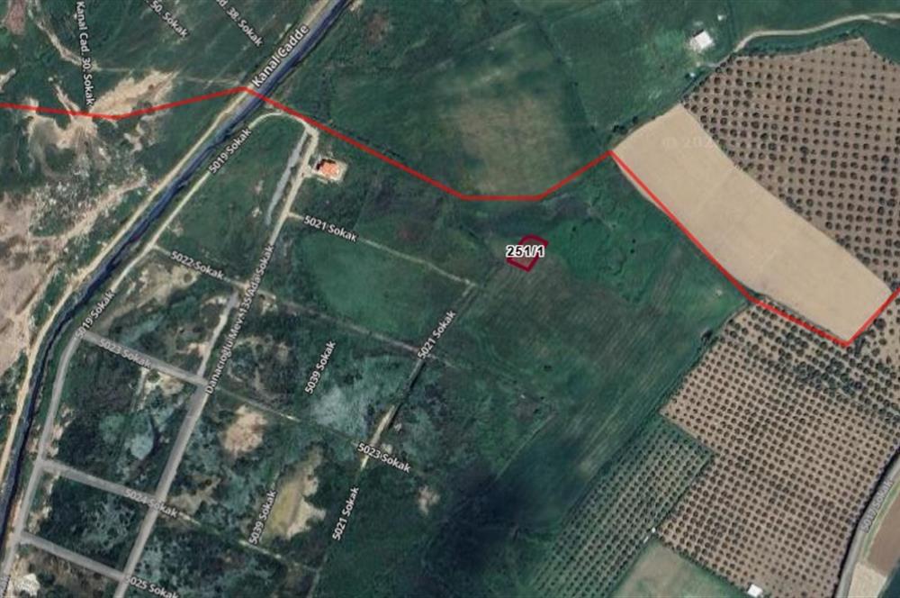 Gömeç Kemalpaşa'da Satılık, 418 m² Villa Arsası