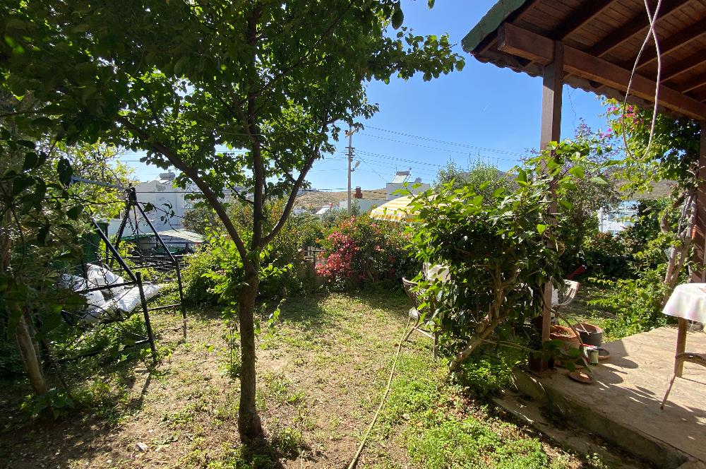 Bodrum Akyarlar Fener Sahiline Yürüme Mesafesinde Havuzlu Site İçinde Kiralık Müstakil Bahçeli Dubleks Yazlık