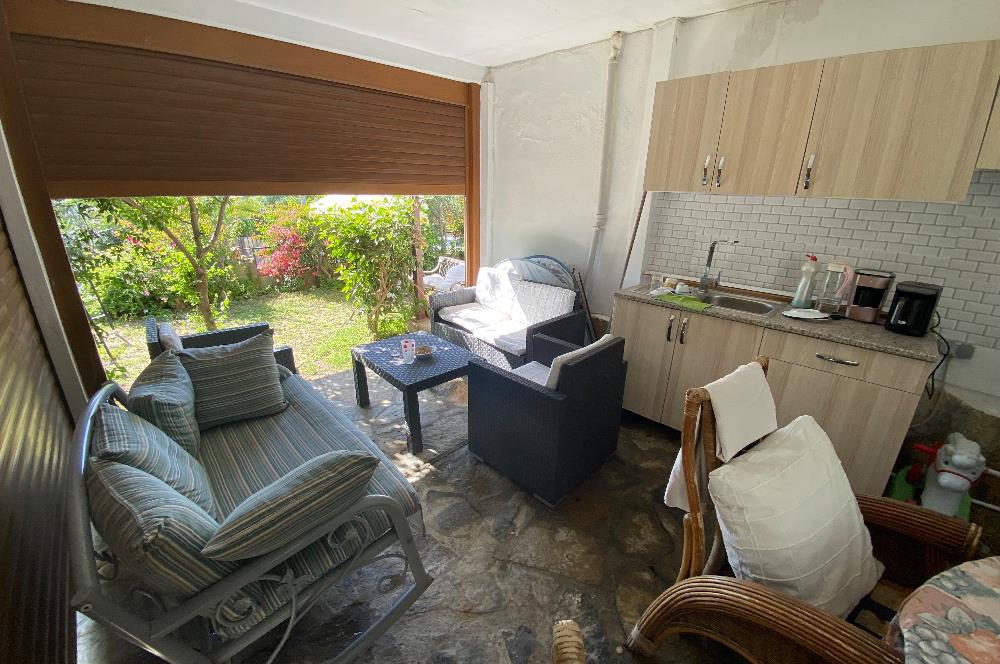 Bodrum Akyarlar Fener Sahiline Yürüme Mesafesinde Havuzlu Site İçinde Kiralık Müstakil Bahçeli Dubleks Yazlık
