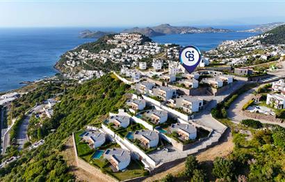 Yalıkavakta Deniz Manzaralı Eşyalı 5+1 Satılık Villa