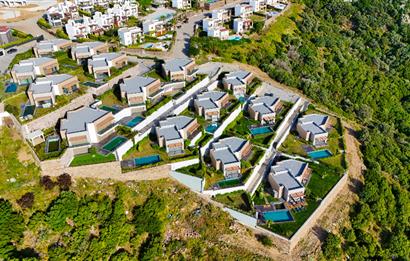 Yalıkavakta Full Deniz Manzaralı 5+1 Satılık Villa