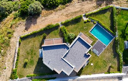 Yalıkavakta Full Deniz Manzaralı 5+1 Satılık Villa