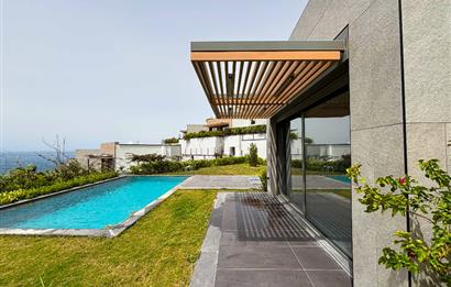 Yalıkavakta Full Deniz Manzaralı 5+1 Satılık Villa