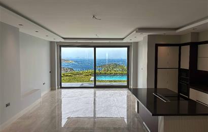 Yalıkavakta Full Deniz Manzaralı 5+1 Satılık Villa
