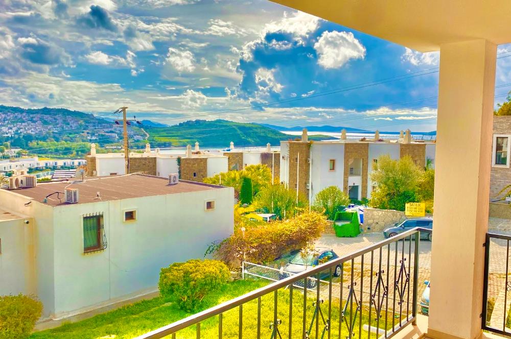 Bodrum Gümüşlük Plajlı Gümsan Sitesinde Satılık İliz Dubleks