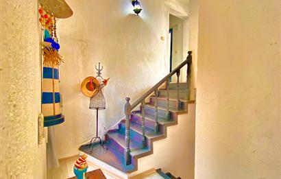 Bodrum Gümüşlük Plajlı Gümsan Sitesinde Satılık İliz Dubleks