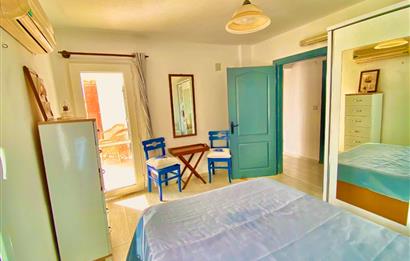 Bodrum Gümüşlük Plajlı Gümsan Sitesinde Satılık İliz Dubleks