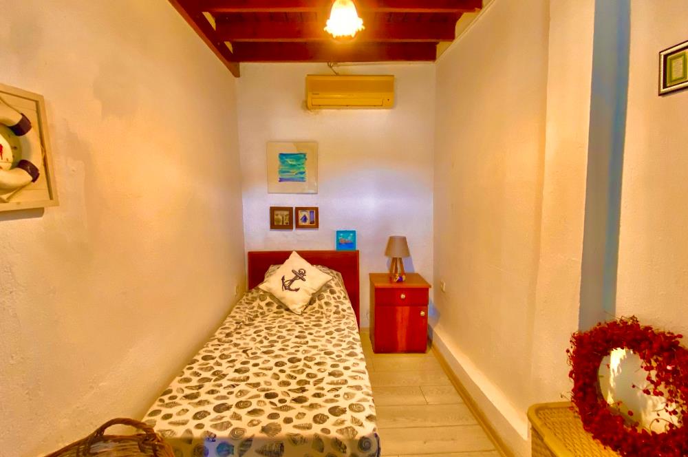 Bodrum Gümüşlük Plajlı Gümsan Sitesinde Satılık İliz Dubleks