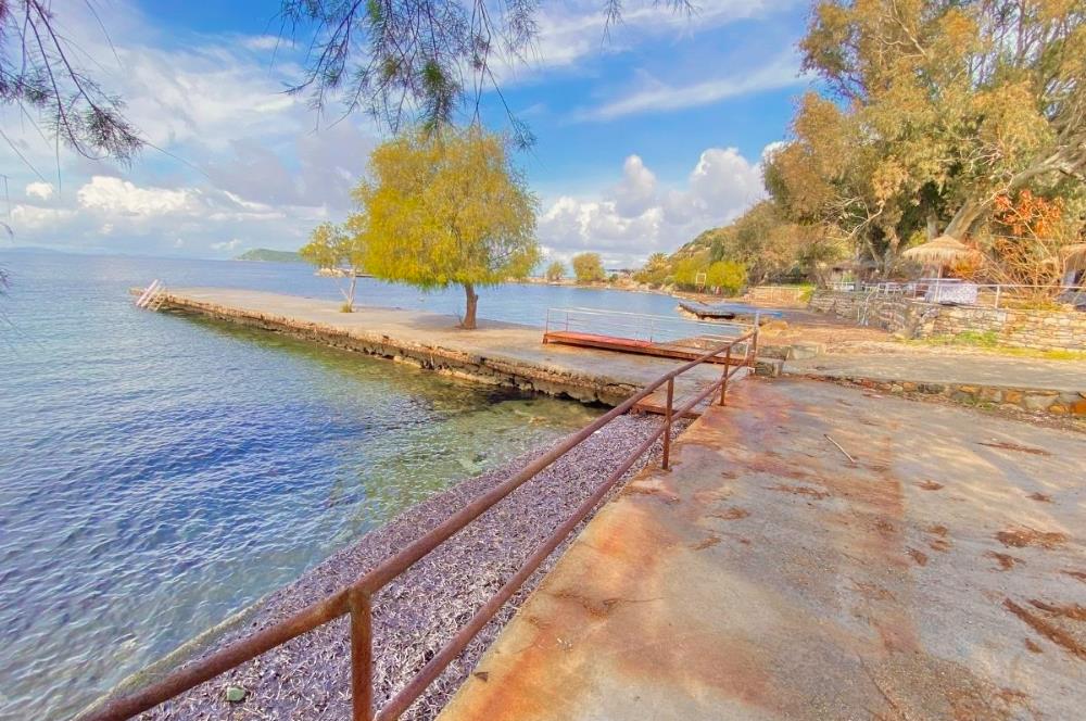 Bodrum Gümüşlük Plajlı Gümsan Sitesinde Satılık İliz Dubleks